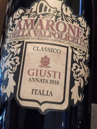 Amarone label